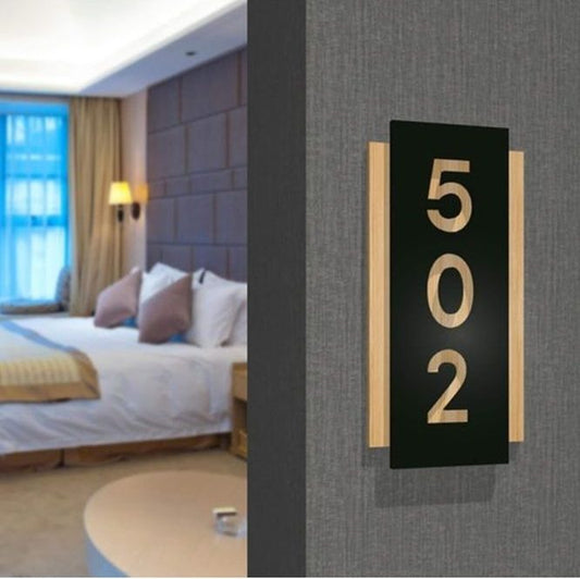 Kapı Numarası Hotel Pansiyon Daire Ev Oda numaraları 30x 15 cm